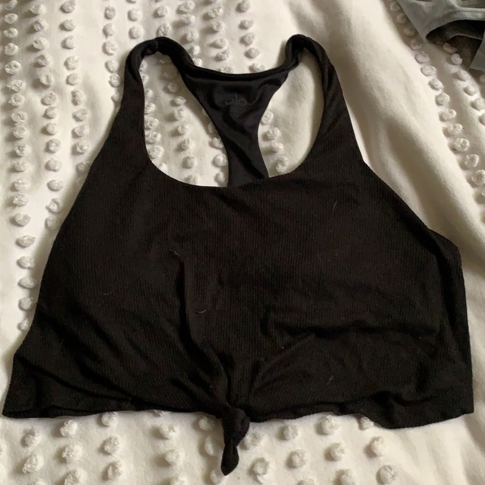 Alo knotted sports bra